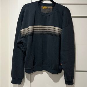 Aviator Nation 5 Stripe Relaxed Sweatshirt
